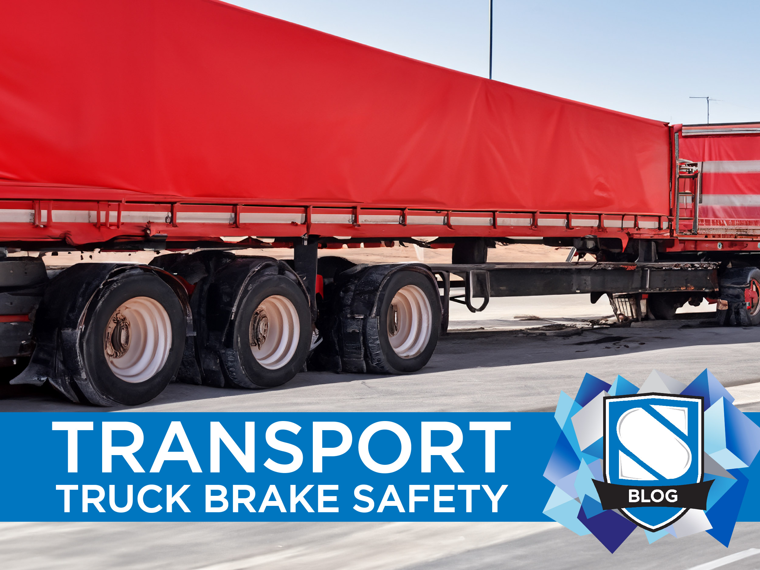 Transport Truck Trailer Brake Safety