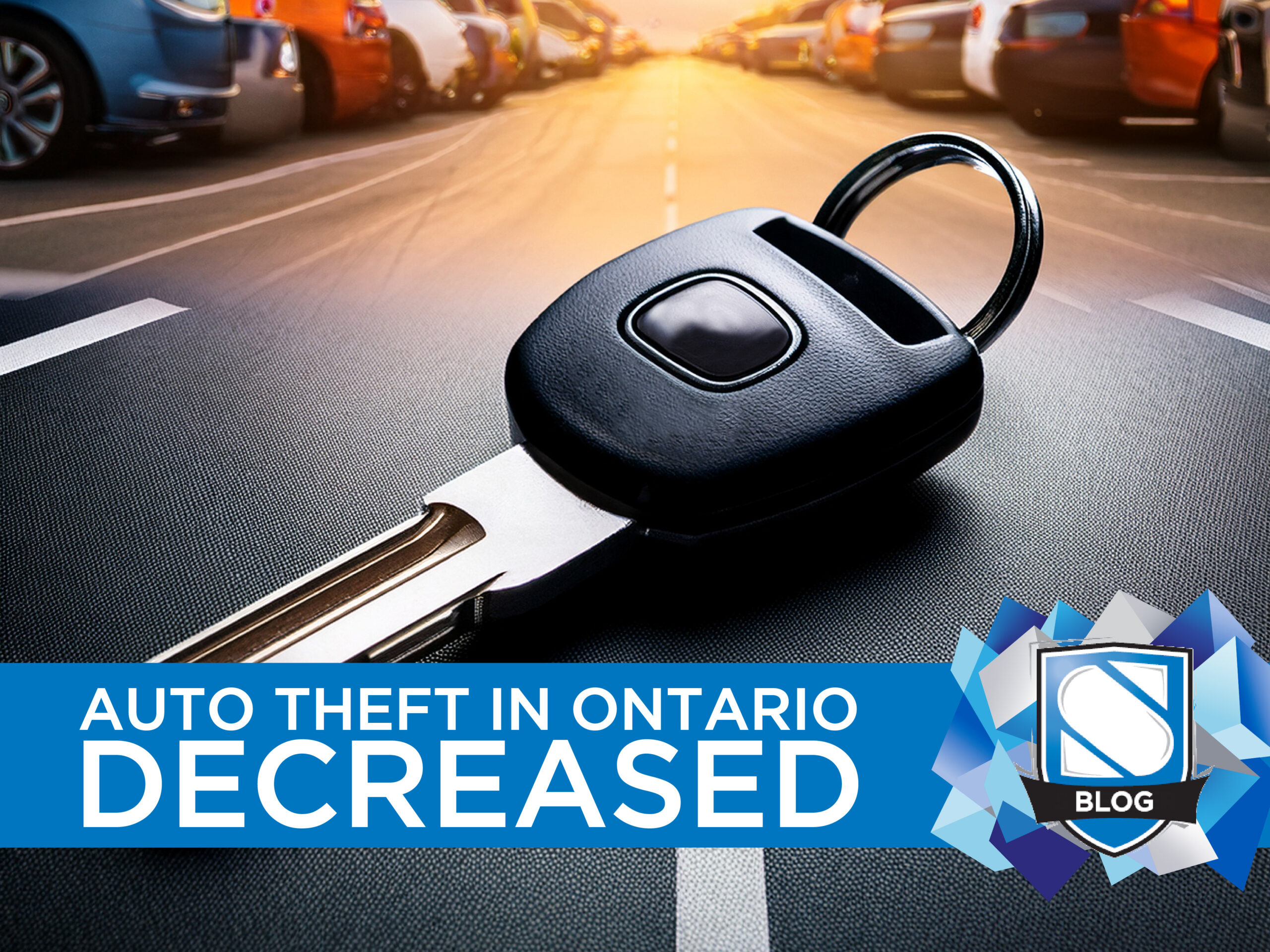 Auto Theft Declines in Ontario and Canada
