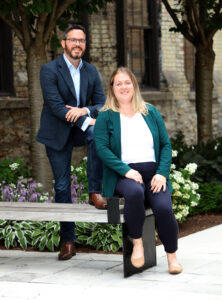 Russell Philpott and Joanna Mendonca are the third generation of the Philpott family to own Staebler Insurance