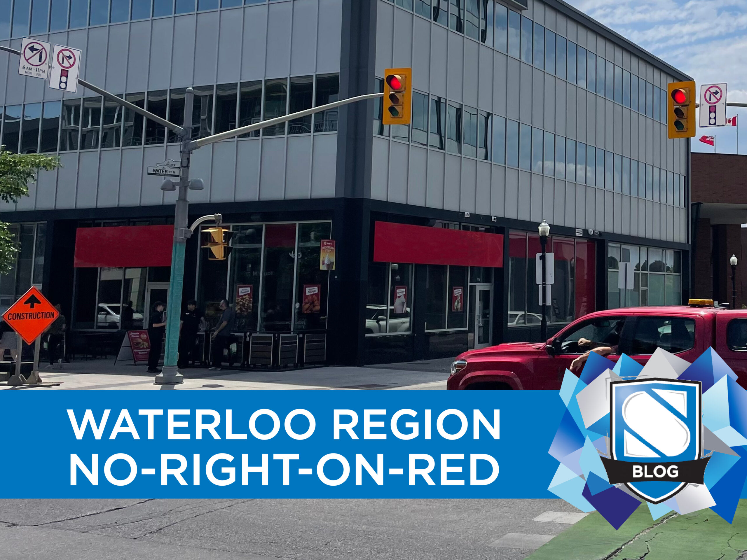 Coming in September: No-Right-on-Red at select intersections in Waterloo Region