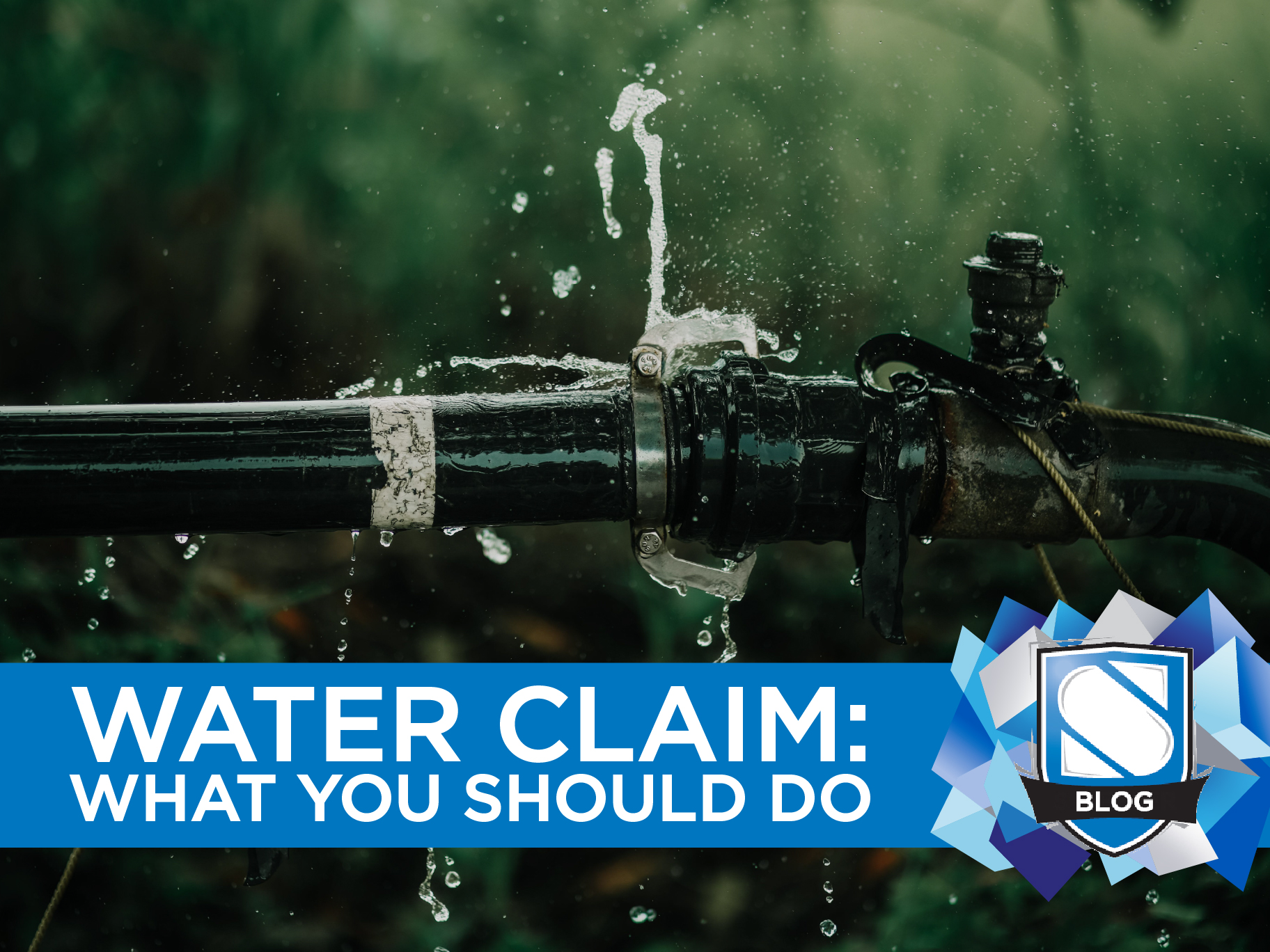 Water Claim: What You Should Do Water Claim: What You Should Do